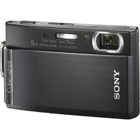 Sony Cybershot DSCT300/B 10.1MP Digital Camera with 5x Optical Zoom